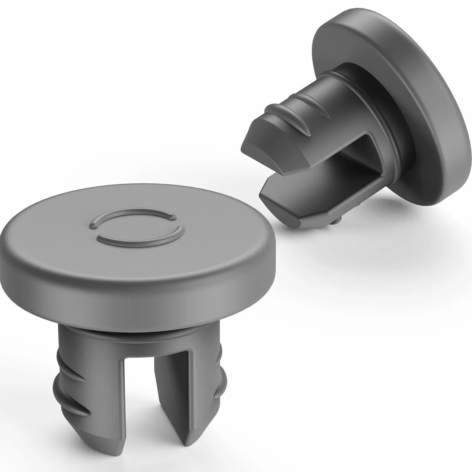 13 mm korek z gumy butylowej z dwoma nogami do liofilizacji, liofilizacji, szybkoschnąca, szklana butelka, 100 szt./szt. od Biomed Solutions (szara)